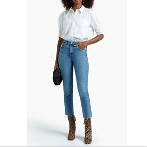 GOOD AMERICAN Good Classic Cropped High Rise Slim Jeans Women’s 30, 31 & 32 NEW